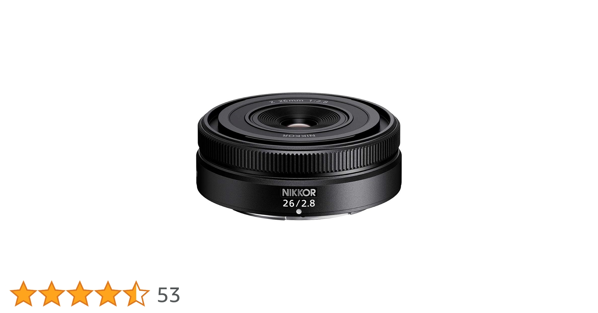 Amazon | Nikon 単焦点レンズ NIKKOR Z 26mm f/2.8 Zマウント