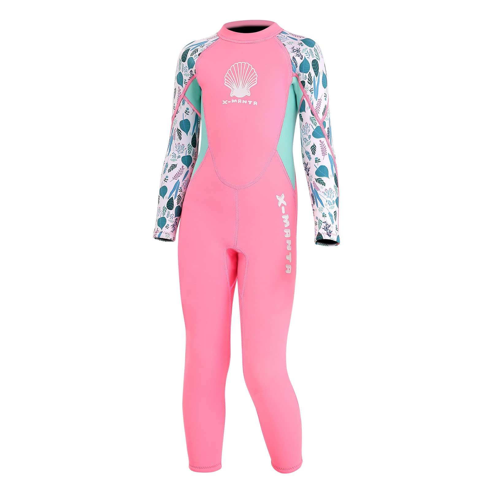 Neoprenanzug Kinder Mädchen Taucheranzüge 2,5mm Neopren Lang Ärmel Warmhalten Nassanzüge für Schwimmen Tauchen Wassersport