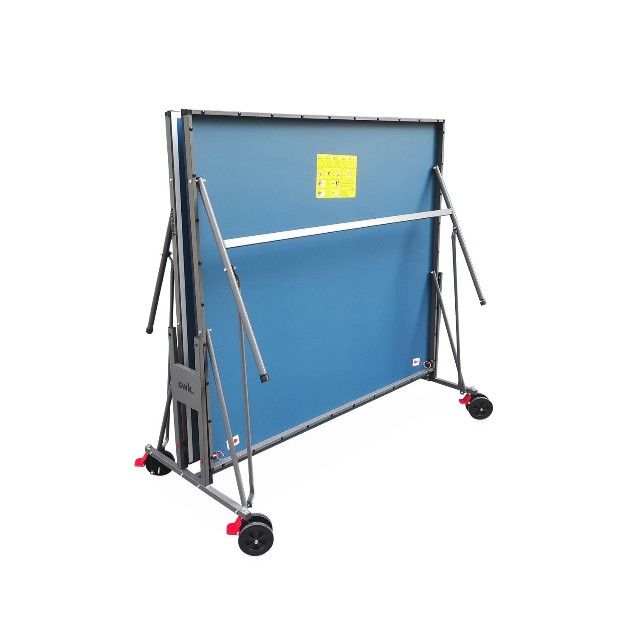 Alice's Garden - Table de ping Pong Indoor Bleue - Table Pliable avec 2 Raquettes et 3 balles. pour Utilisation intérieure. Sport Tennis de Table