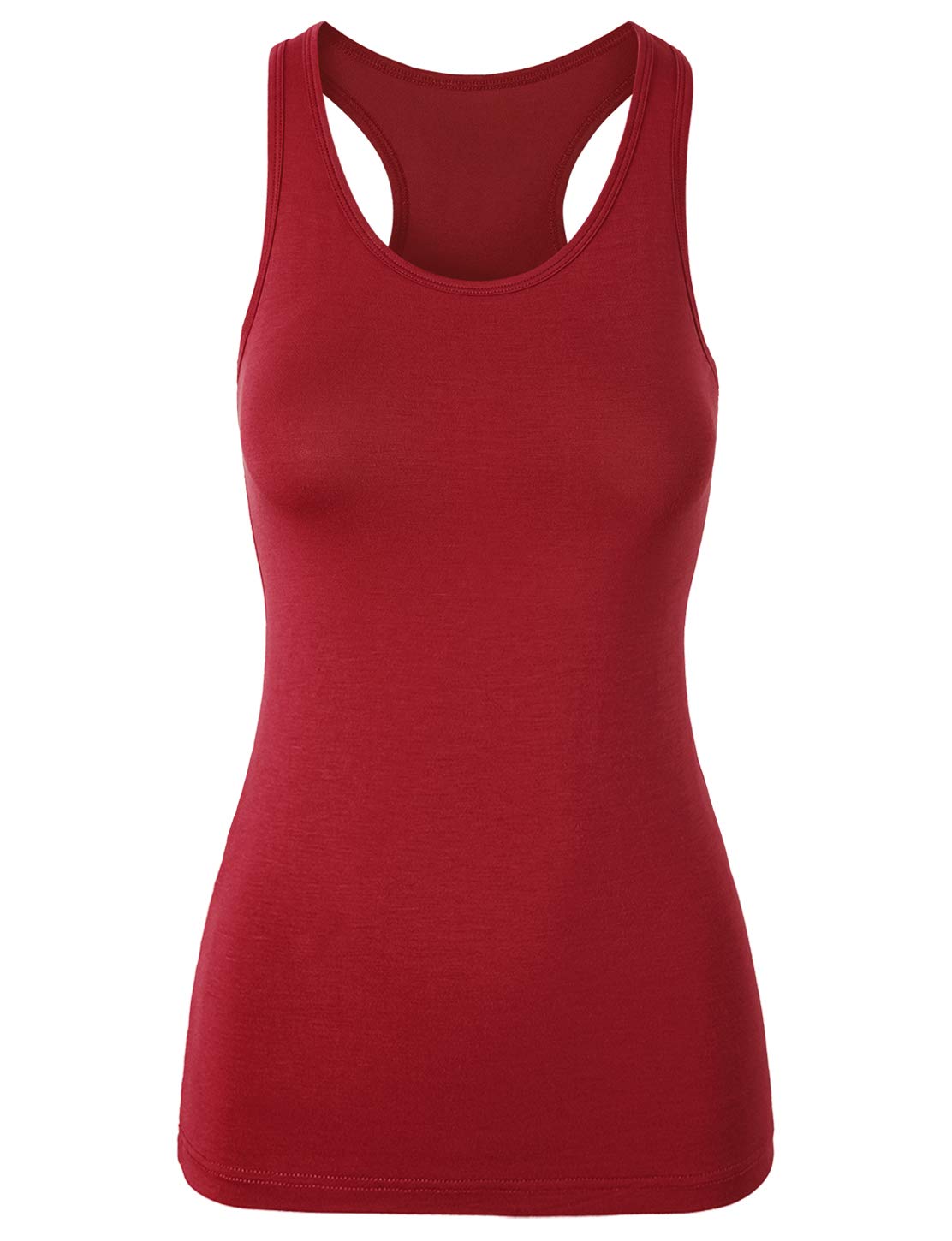TAIPOVE Damen Racerback Tank Top Long Camisole Ärmellos Yoga Shirts Workout Tops 3er Pack