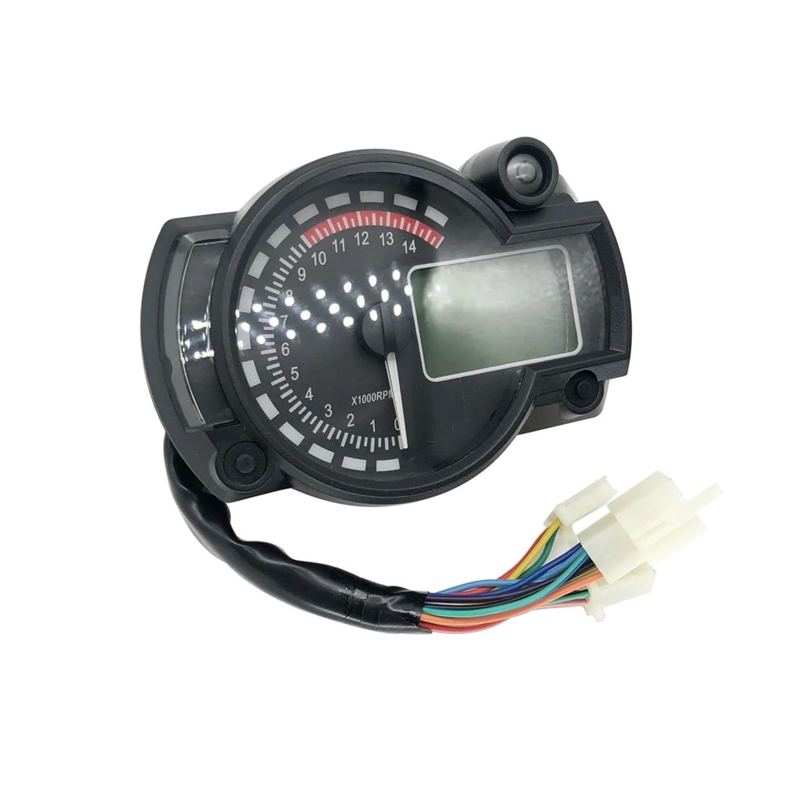 Tachimetro Motocicletta Contachilometri Digitale Contagiri Per KOSO RX2N Con Sensore Cavo Misuratore Indicatori Indicatore Doppio