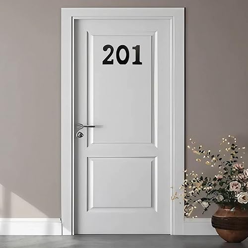 Miniatura 6 de AOCEAN Números de madera negra de 6 pulgadas, números de madera sin terminar para Halloween, números decorativos de pie, rebanadas, decoración de