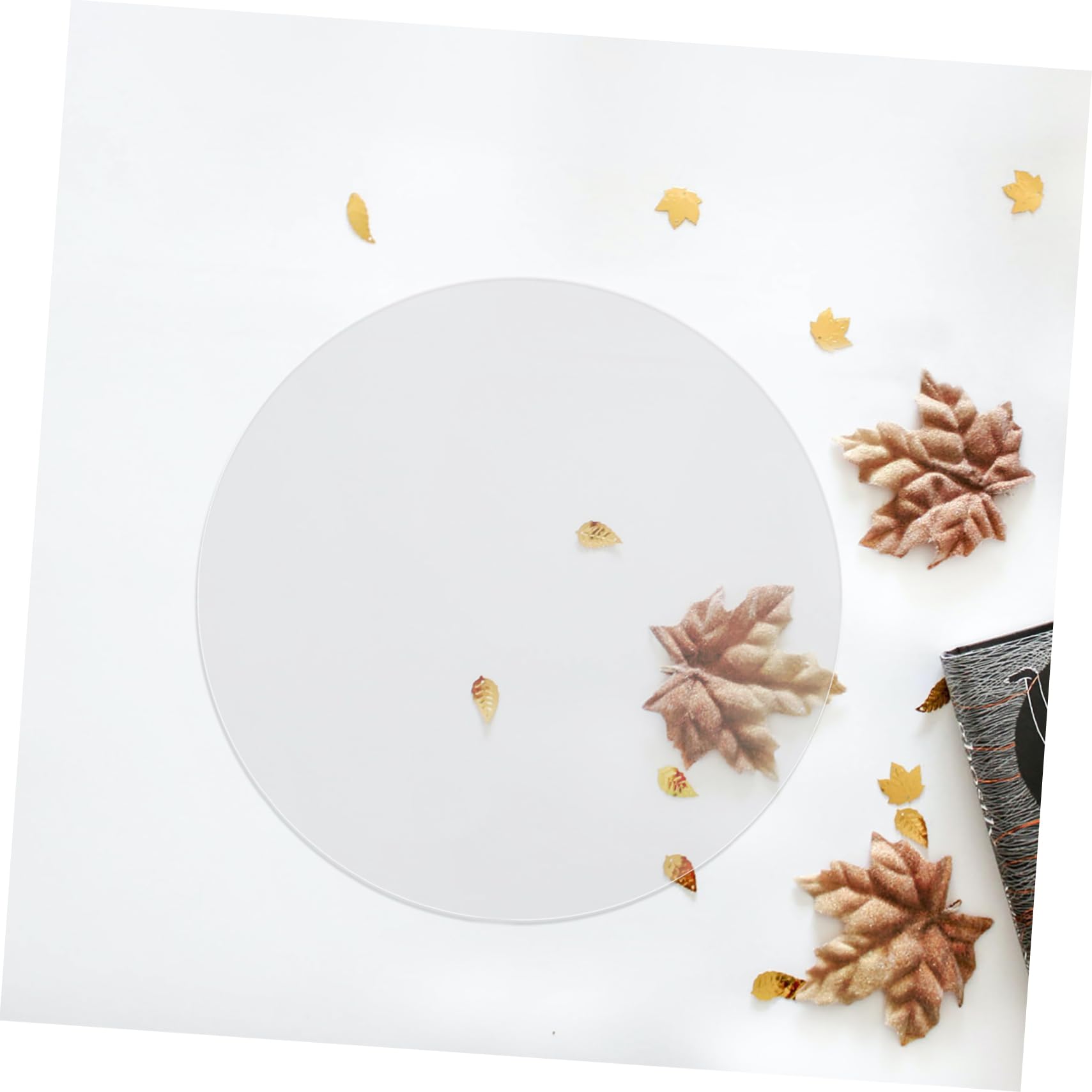 DOITOOL 8 Stück Transparente Runde Acrylplatte Glatte Kanten Leichter Klarer Acrylscheibe für DIY Bastelprojekte Malrahmen Kinderspaß und Vielseitige Handarbeiten