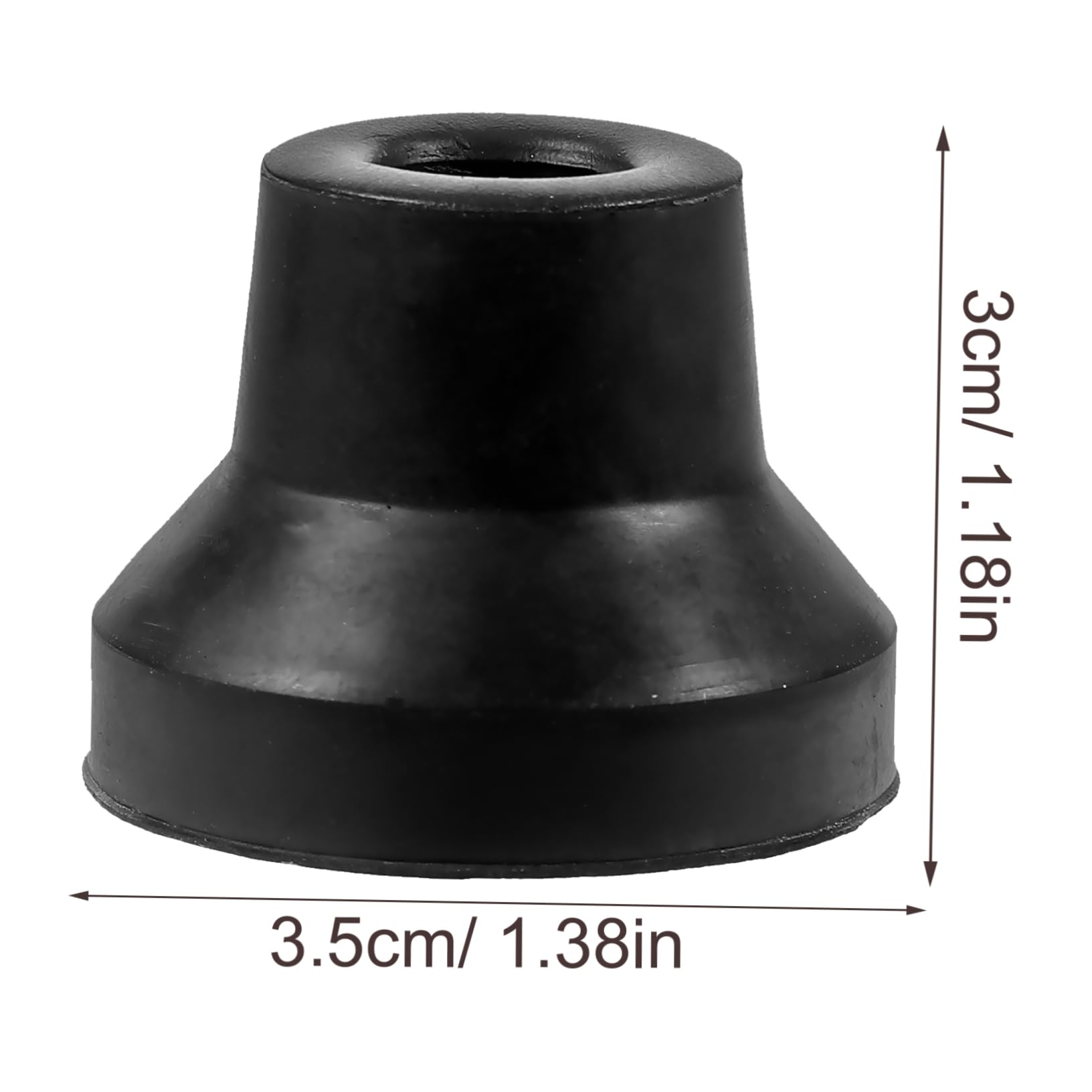 KOMBIUDA Non-Slip Crutch Muffs Walker Caps for Crutches Tips Sand Pads Anti-Skid Sleeves Walking Cane Accessories