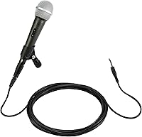 Vista 1 de Yaxa Basics Dynamic Microphone - Professional Vocal Mic with Cable for Karaoke, Podcasting, Live Performance