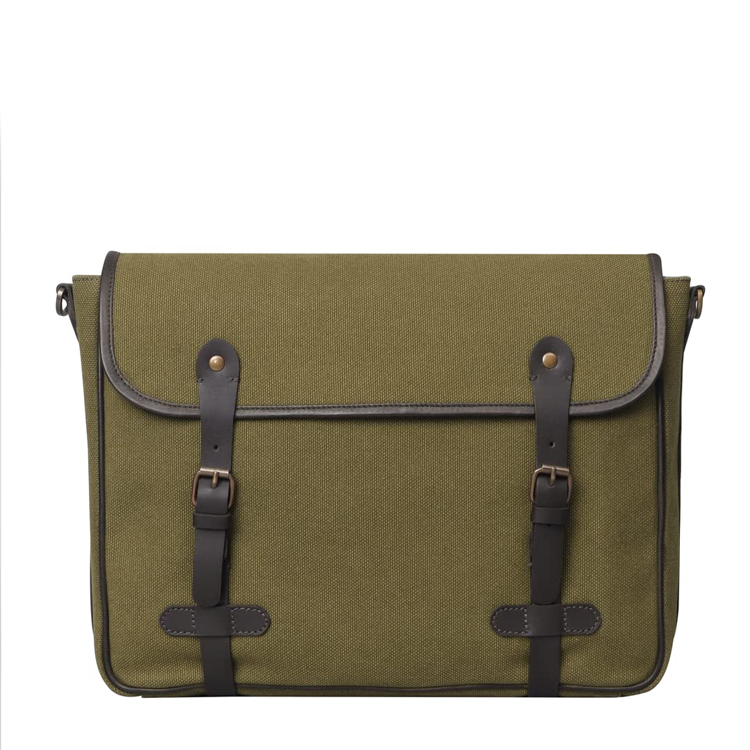 Outback Jack Oslo Canvas Briefcase