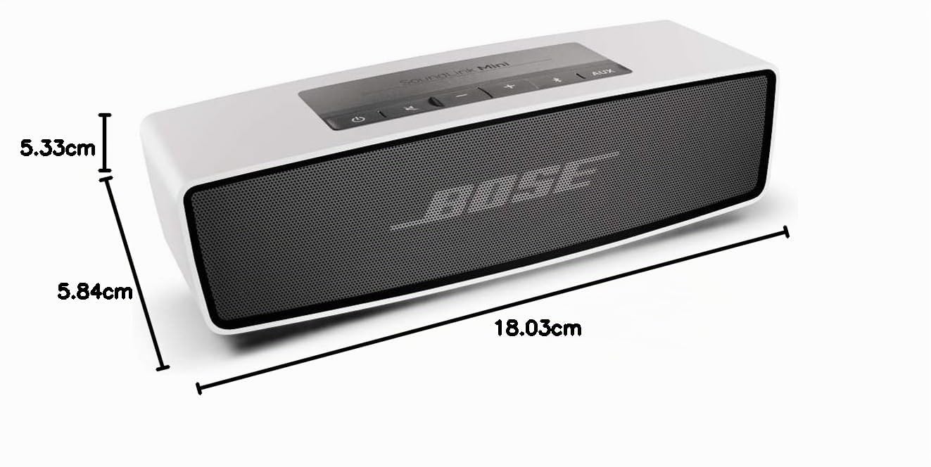 Bose SoundLink Mini - Altavoces portátiles (Inalámbrico, Bluetooth, Bluetooth, Plata, Universal, Corriente alterna, Batería)
