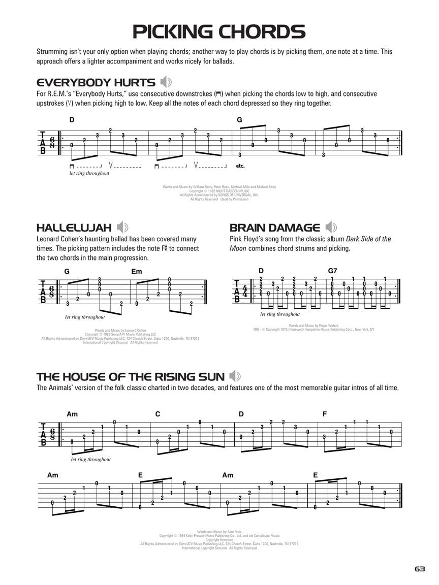 Hal Leonard Guitar Tab Method: All-in-One Edition! Includes Downloadable Audio, Includes Bonus Material! (1-3)