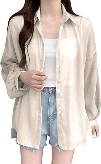 Lolvmvchi Winter Jackets For Women Summer Women Lightweight Shirt Long Sleeve Block Warm Jackets For Women