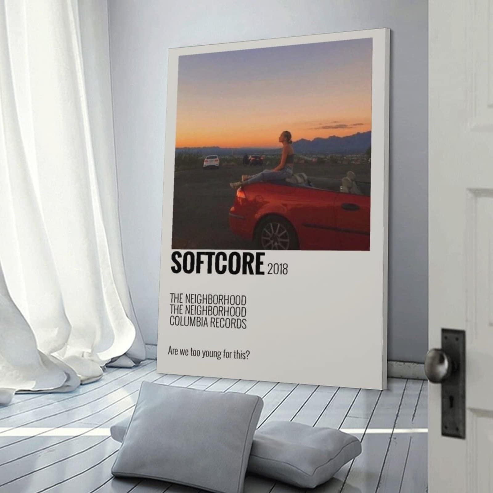 Poster Décoratif Sur Toile « I R I The Neighbourhood 2018 » - Décoration Murale Vintage 20 X 30 Cm - Sans Cadre, Pour Salon, Chambre - 3
