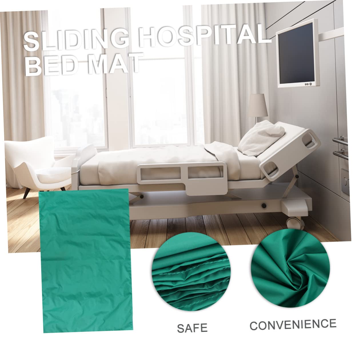 GOOHOCHY Underpads Shift Slide Auxiliary Pad Nylon Wedge Shape Elder Bed Wedges Body Positioners