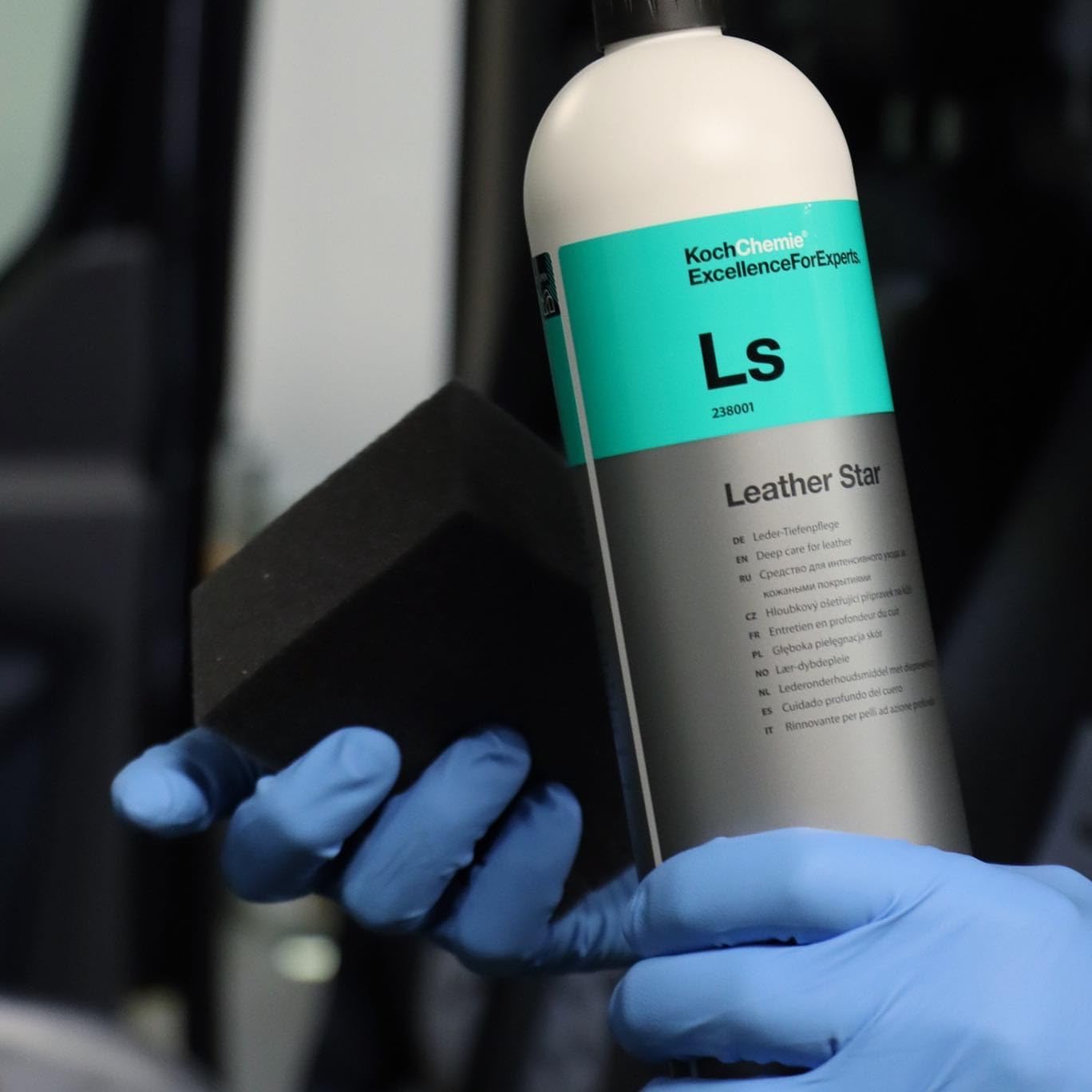 KOCH CHEMIE – Kit per interni – Alcantara, Leather, Suede, vinile Cleaning & Conditioner