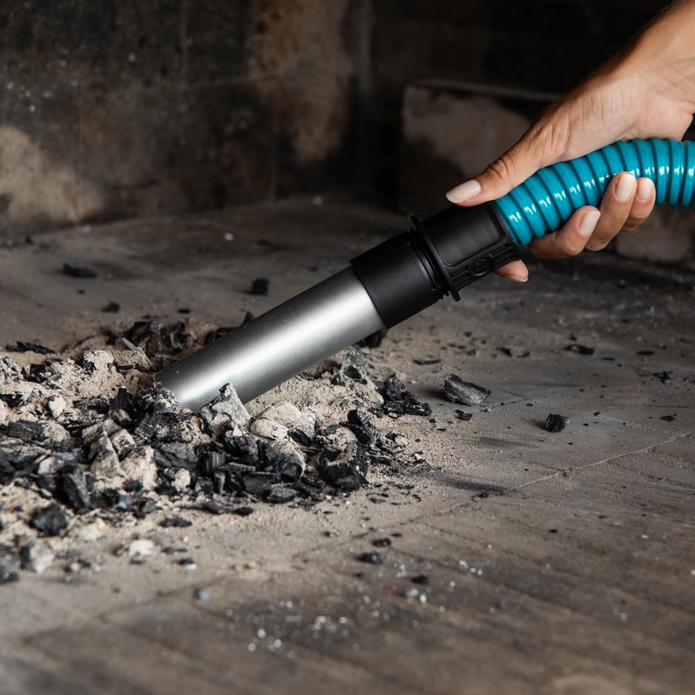 Cecotec Aspirador de Cenizas de 15L Conga Ash 3000 Home. 1000W de Potencia, Poder de Succión 15 kPa, Tubo con Recubrimiento Metálico, Boquilla de 38mm, Cable de 4m y Asa de Transporte