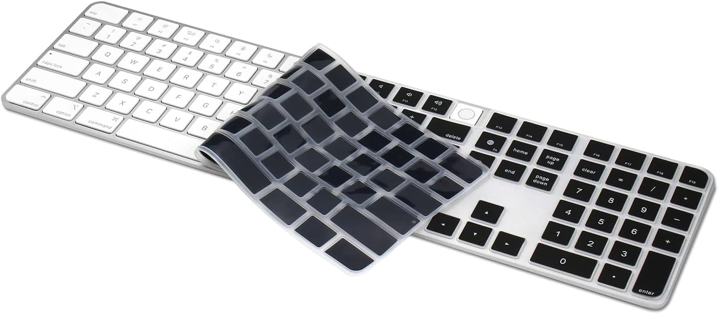 Oaky Premium Keyboard Skin Cover (Apple iMac A2520, Black) (B0C8PV3G87) Amazon Price History, Amazon Price Tracker