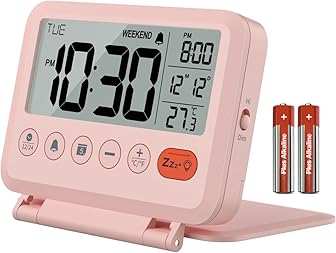 Travel Alarm Clocks Battery Operated product image