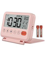 Digital Travel Alarm Clock 3 . 54 inch LCD Display, 9 Minute Snooze, 2 Volume Levels, Backlight photo Digital Travel Alarm Clock 3 . 54 inch LCD Display, 9 Minute Snooze, 2 Volume Levels, Backlight