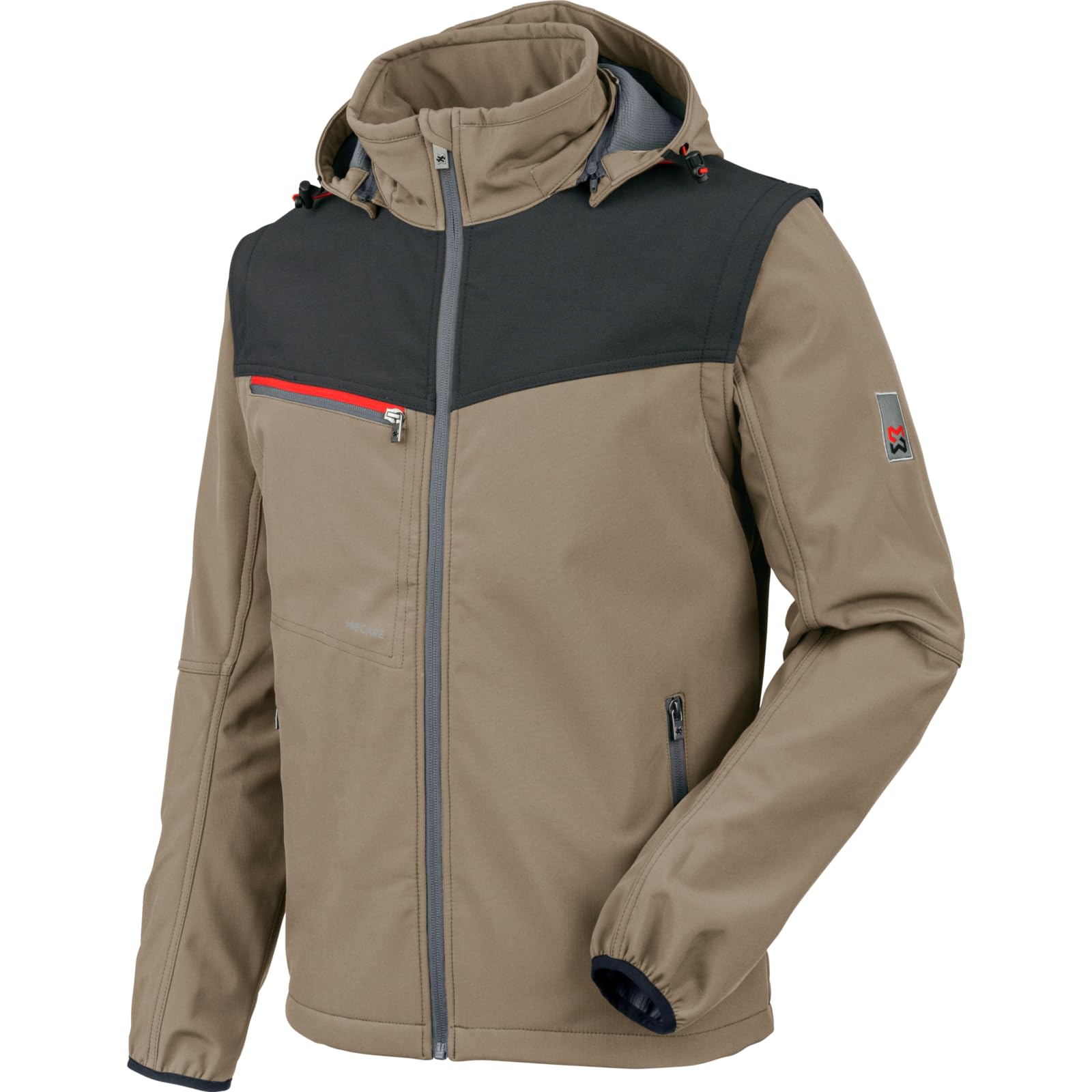 WÜRTH MODYF Softshelljacke Stretch X – hochwertige Arbeitsjacke für Schreiner oder Tischler XL – Anthrazit