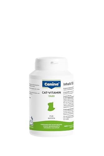 Canina Pharma CAT - Pastillas de vitamina (250 unidades, 125 g)