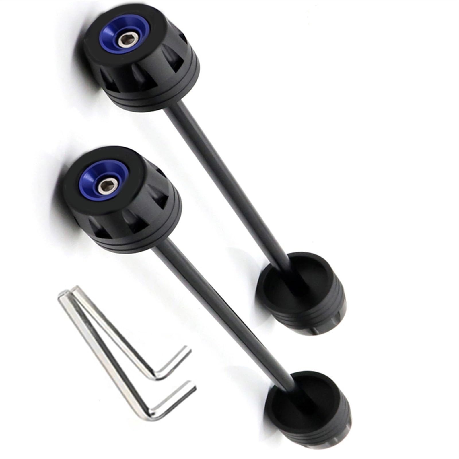 Kit de bobine de broche Aprilia Tuono 660 curseur d'essieu bleu