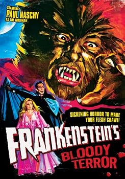 DVD Frankensteins Bloody Terror Book