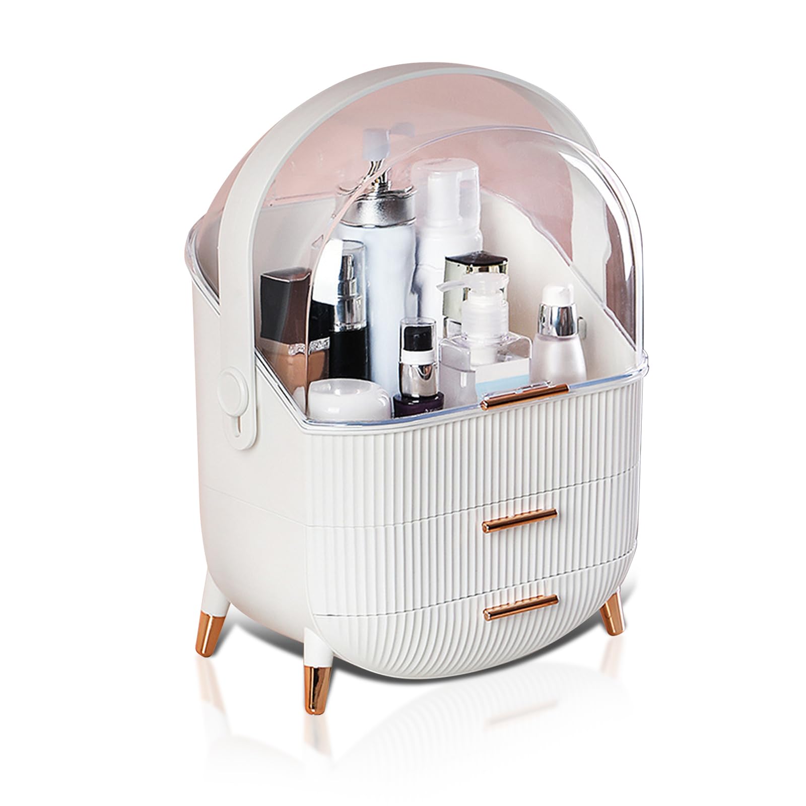 Organizador del Maquillaje, Cajas de Almacenamiento de Maquillaje, Organizador de joyería multifunción para Maquillaje, Cosméticos Joyería Organizador
