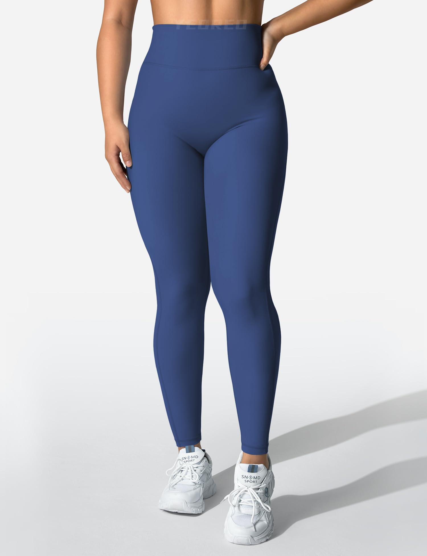 YEOREO Leggings de entrenamiento para mujer, con control de tummy de cintura alta, para gimnasio, yoga, compresión, opacos