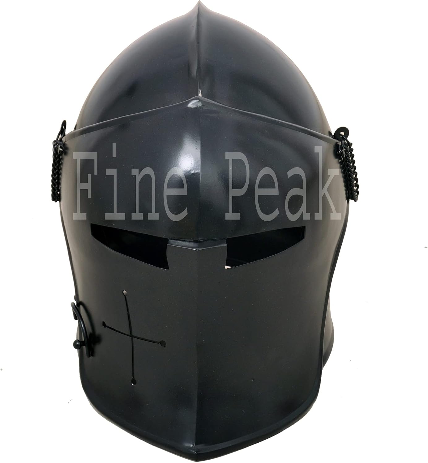 Medieval Barbuta Helmet Knight Templar Crusader Armour Helmet Roman Spartan Black helmet Viking Knight Spartan