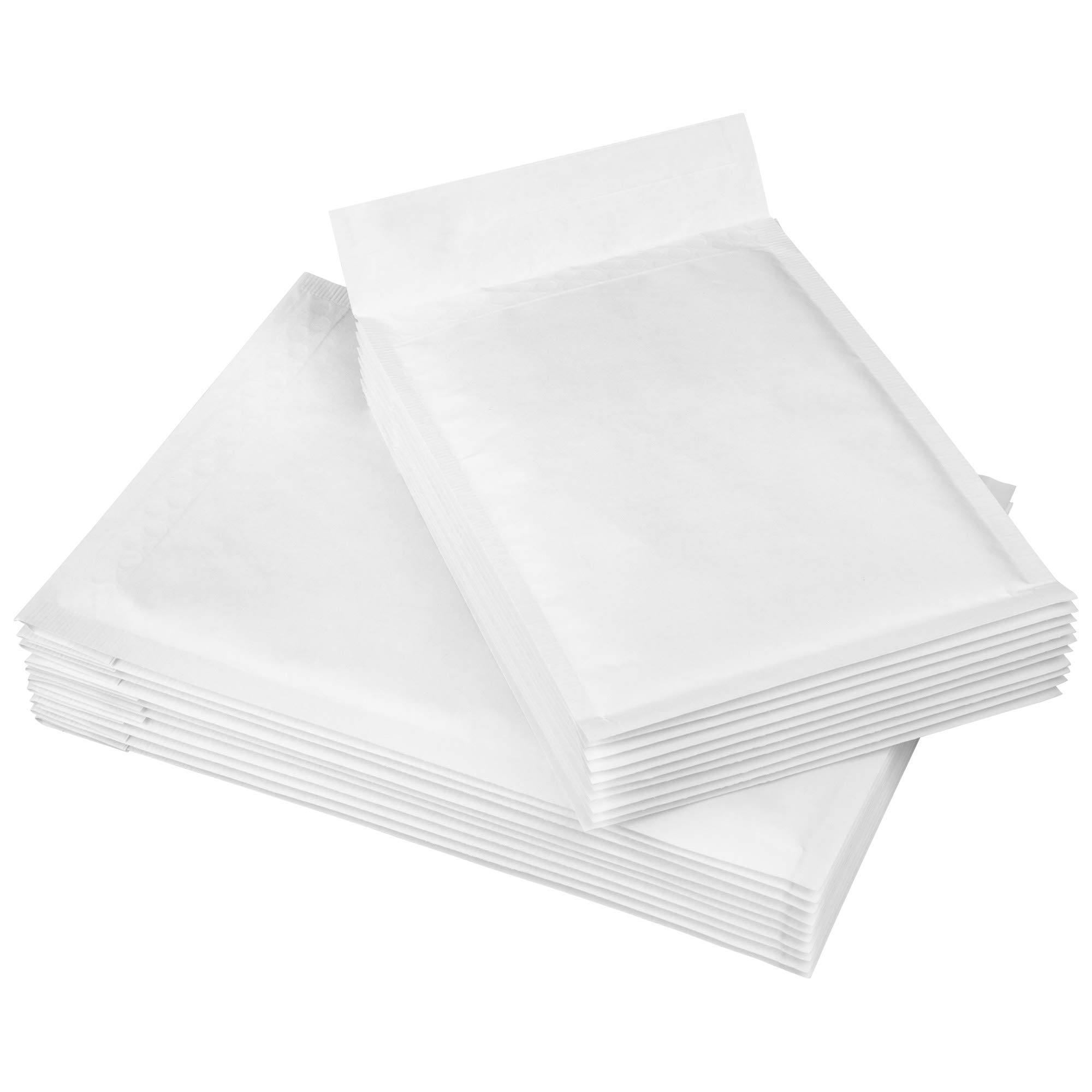packer PRO Pack 100 sobres acolchados para envios kraft, blanco, grande 24x35 cm