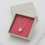 Ted Baker Women's Sininaa Crystal Pendant Necklace