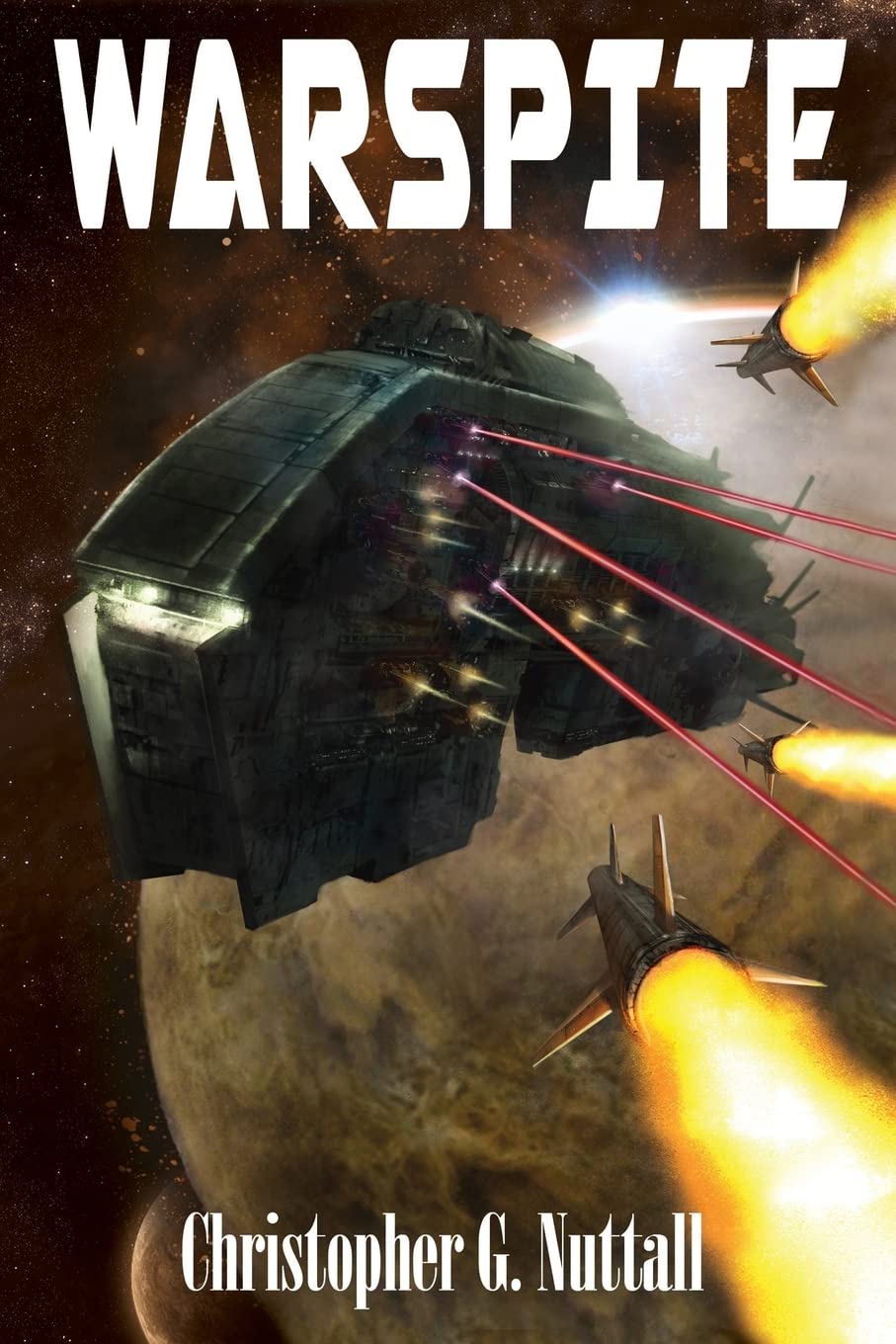 Warspite Ark Royal Series Christopher G Nuttall Paperback Sci Fi 2014