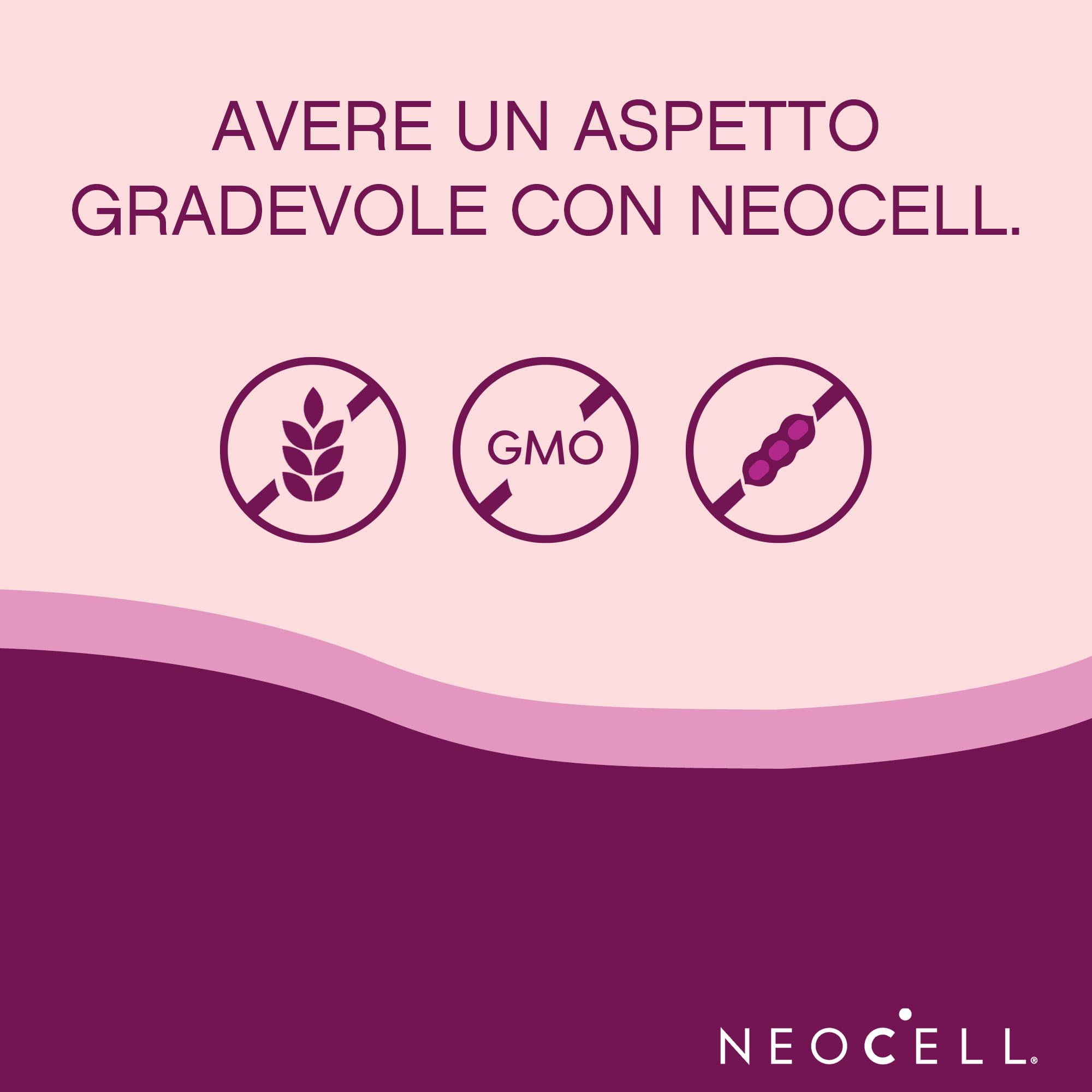 NeoCell, Super Collagen Plus, Collagene con Vitamina C e Acido Ialuronico, 390g di Polvere, Testato in Laboratorio, Senza Glutine, Senza Soia, Senza OGM