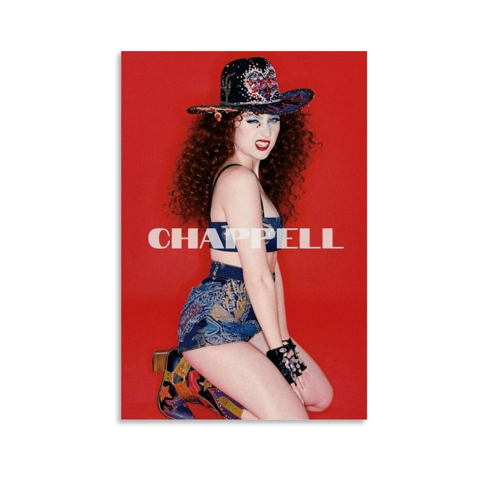 YELLOWV Chappell Roan Poster Art Poster Canvas Art Painting Decor Wall Posters Bedroom Gym Decorative Gift 12x18inch(30x45cm)