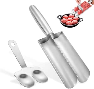 Fai Le Polpette Perfette Con Il Meat Baller – Stampo In Silicone Antiaderente E Pinze – Strumento Multiuso Per Polpette Di Carne, Pesce E Verdure - 3