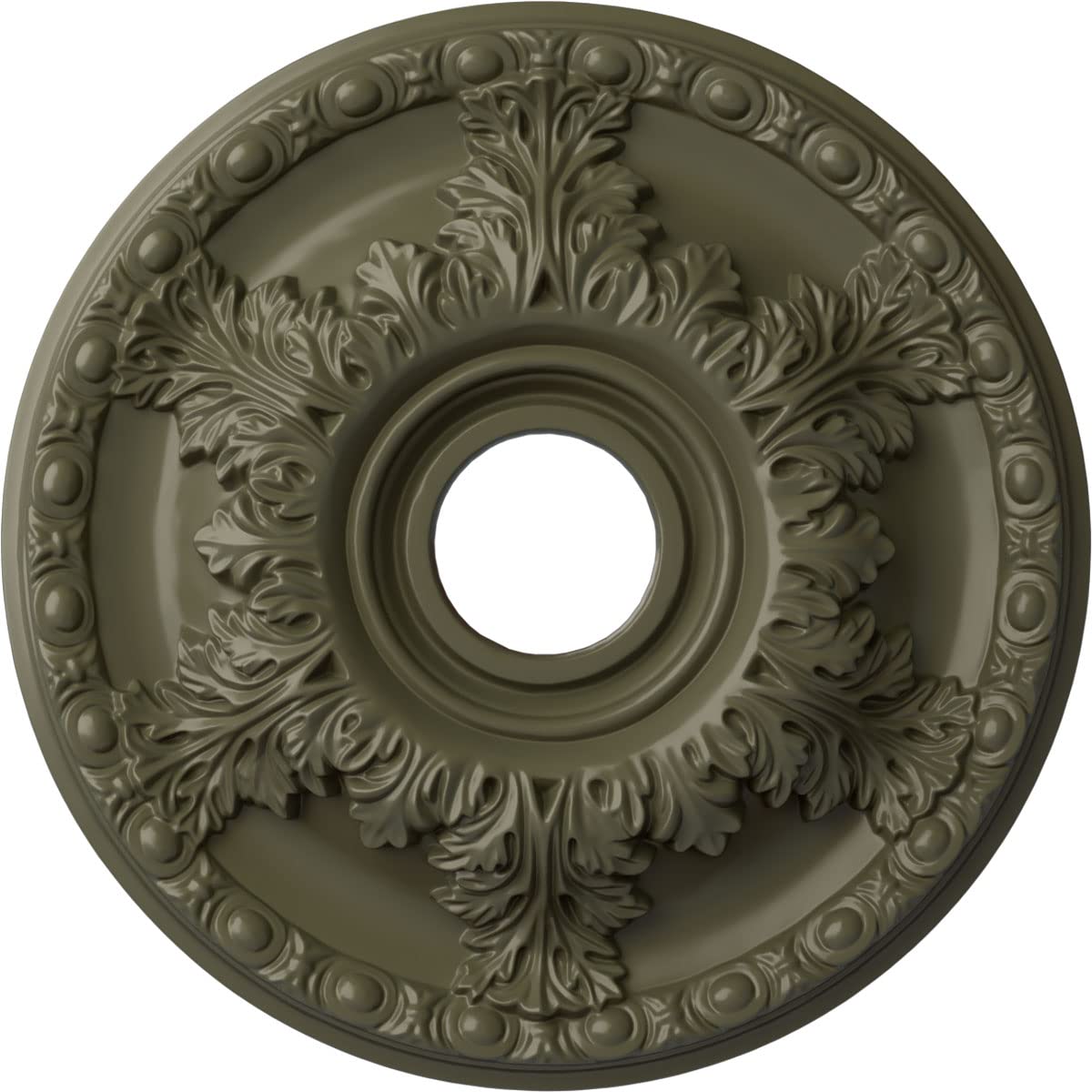 Médaillon de plafond Granada ornement architectural Americana Painted Turtle Cm18gaamf