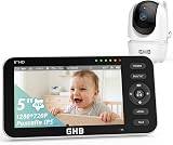GHB Babyphone Camera 5" 720P Rotation 350° 4000 mAh Vision Nocturne - 1