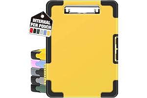 Sooez Toughest Clipboard With Storage and Calculator