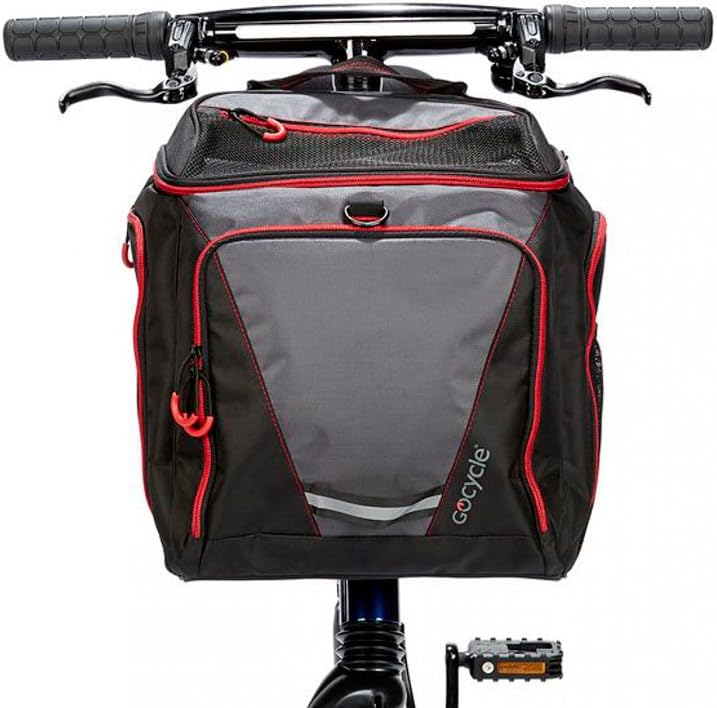GOCYCLE G3 Front Backpack (Front Pannier) Includes: Padded shoulder strap for comfort.