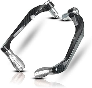 KUGEKI Motorcycle Hand Guard for A-pri-lia GPR125/GPR150 GPR 125 150 Universal Motorcycle Handlebar Grips Guard Brake Clutch Levers Handle Guard Protector (Color : Pink)