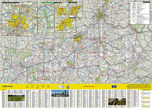 Kentucky Map (National Geographic Guide Map) #TOP2
