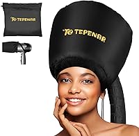 HOME Upgraded Extra Large Hair Dryer Bonnet: Adjustable Soft Hood Cap for Fast Drying, Styling & Deep Conditioning