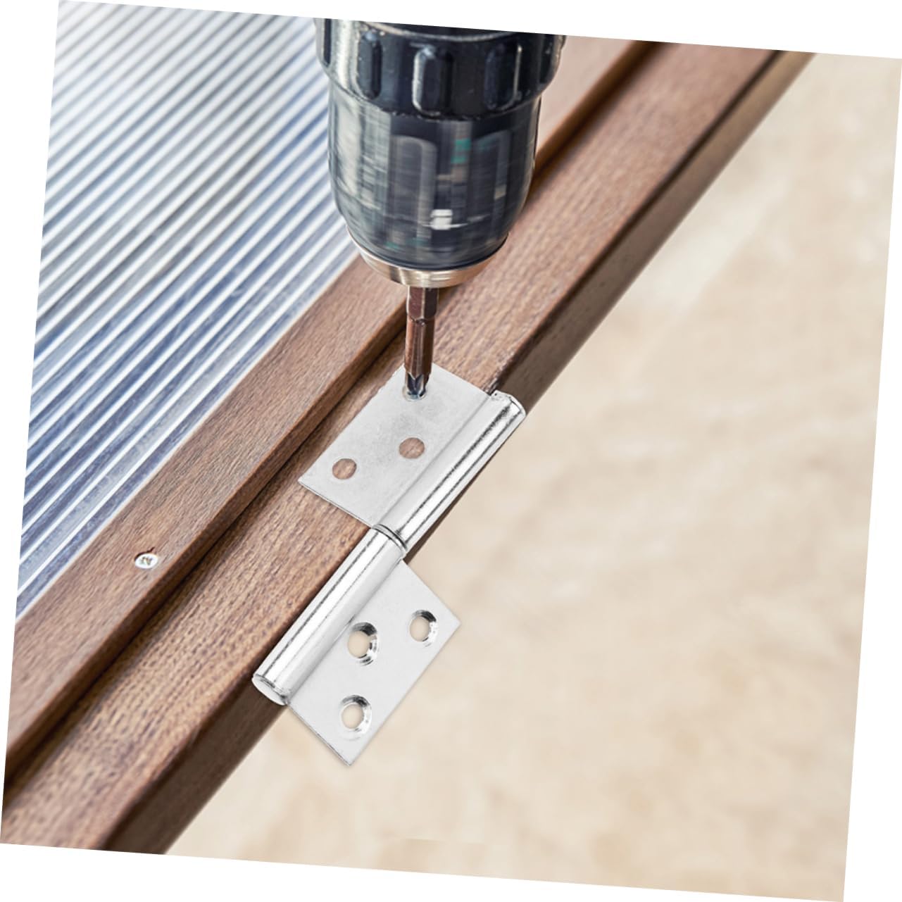 TEHAUX 24pcs Heavy Duty Hinges for Doors and Cabinets Detachable Design for Easy Installation and Versatile Applications