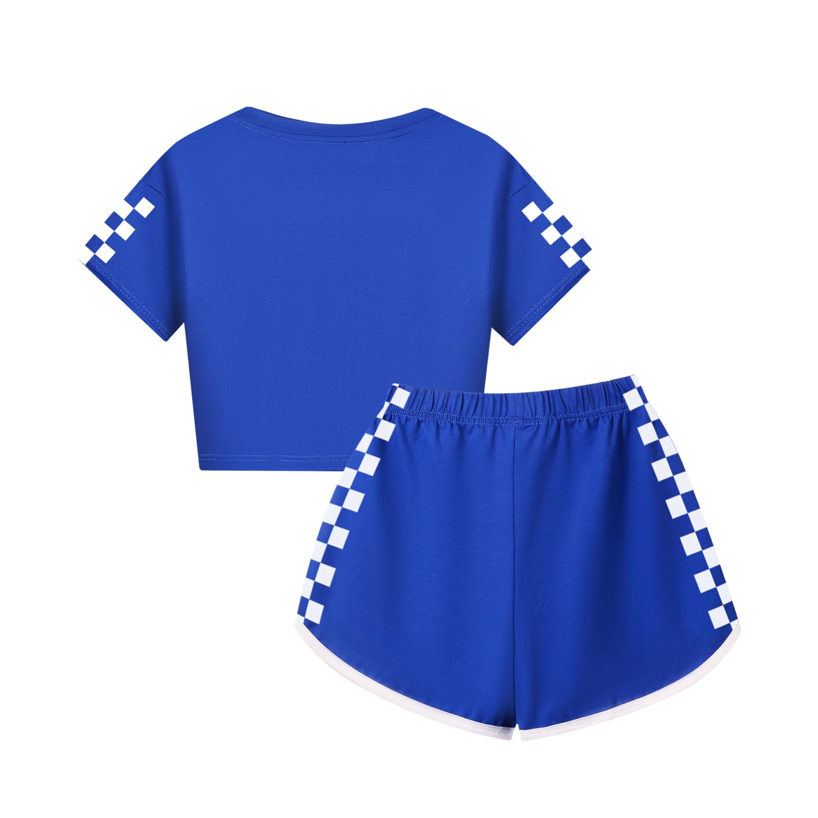 Circus Tracksuit Kids 2PC T-Shirt and Shorts Summer Outfit Tracksuit Set, C07, 5-6 Years - Image 3