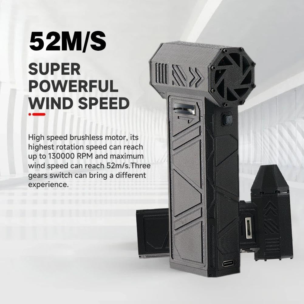 Jet Dry Mini Blower 130.000 RPM - Draagbare Oplaadbare Turbo Jet Fan Voor Reinigen Elektronica En Buiten