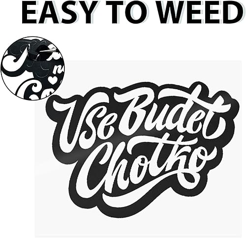 Miniatura 5 de Vinilo permanente negro  Vinilo negro mate de 12 x 30 pies para Cricut, rollo de vinilo adhesivo para Cricut, Silhouette Cameo y otros cortadores