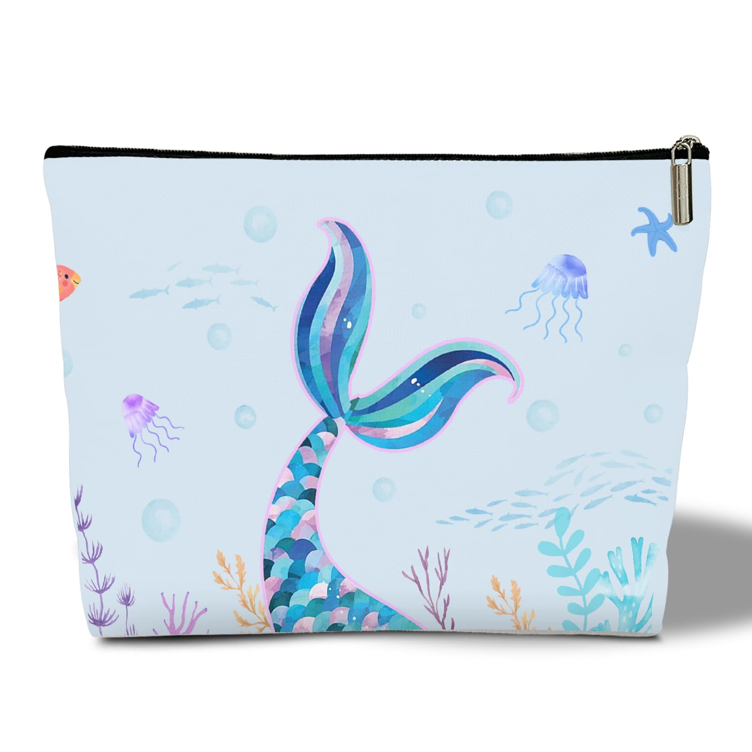 Mermaid Ocean Multifunctional Makeup Bag - Vacation Gift for Her