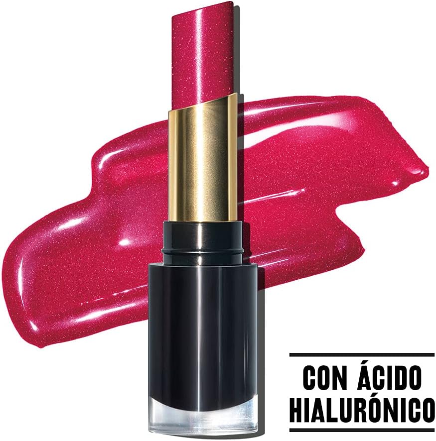 Revlon Super Lustrous Glass Shine Lipstick, Flawless Moisturizing Lip Color with Aloe, Hyaluronic Acid and Rose Quartz - Image 4