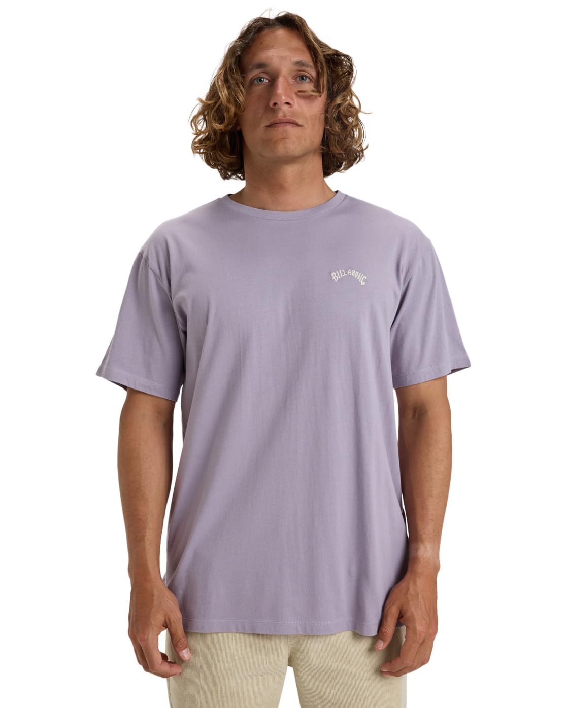 BILLABONG Arch Crew - Short Sleeve T-Shirt - Men - Purple