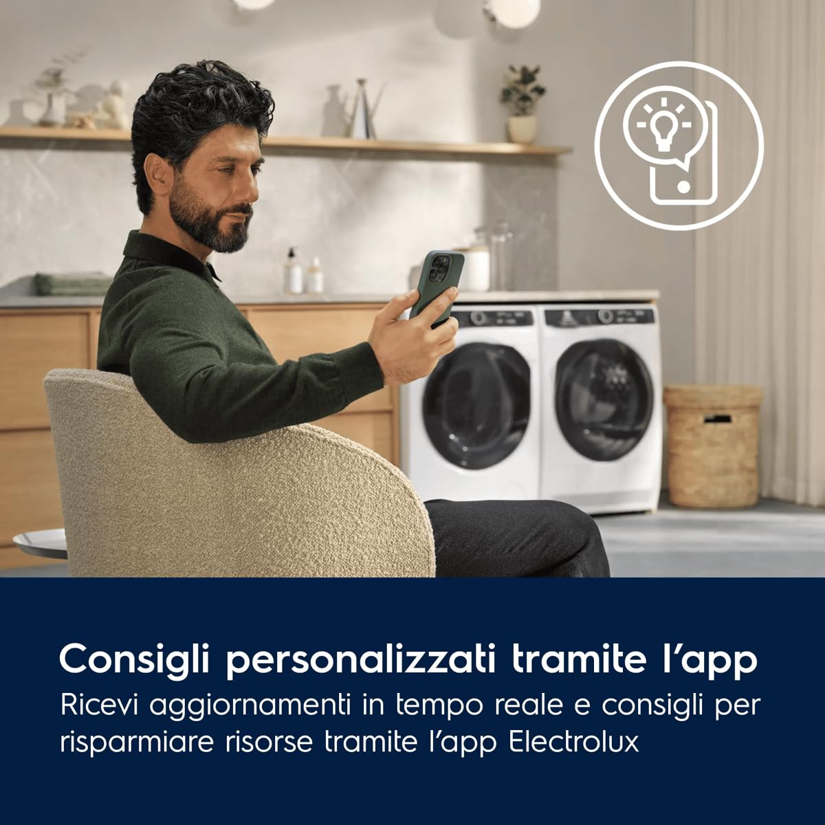 Electrolux EW7F410Y SteamCare 700 lavadora carga frontal capacidad nominal del programa Eco 40°-60° 10 kg de ciclo de centrifugado Clase de eficiencia energética 1400 A con wifi conectado