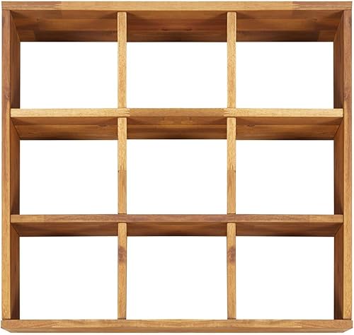 Miniatura 4 de DGZLIIO Macetas decorativas modernas camas de jardín elevadas cama elevada de madera maciza de acacia de 236 x 236 x 59 pulgadas adecuadas para