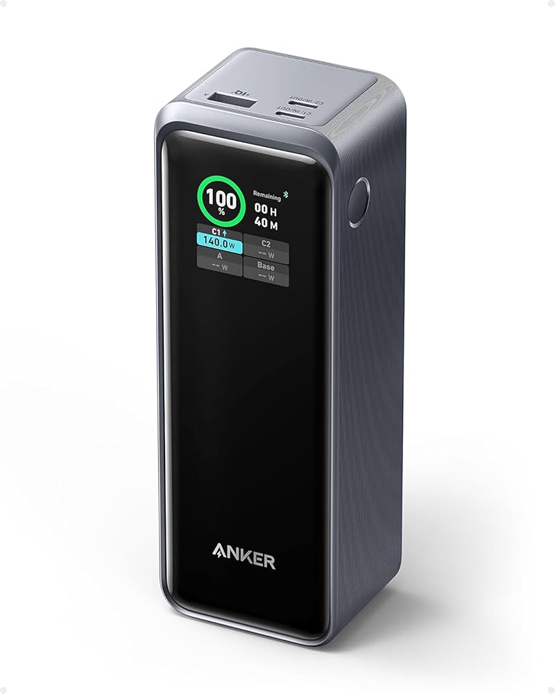 Amazon.com: Anker Prime Power Bank, 27,650mAh 3-Port 250W Portable